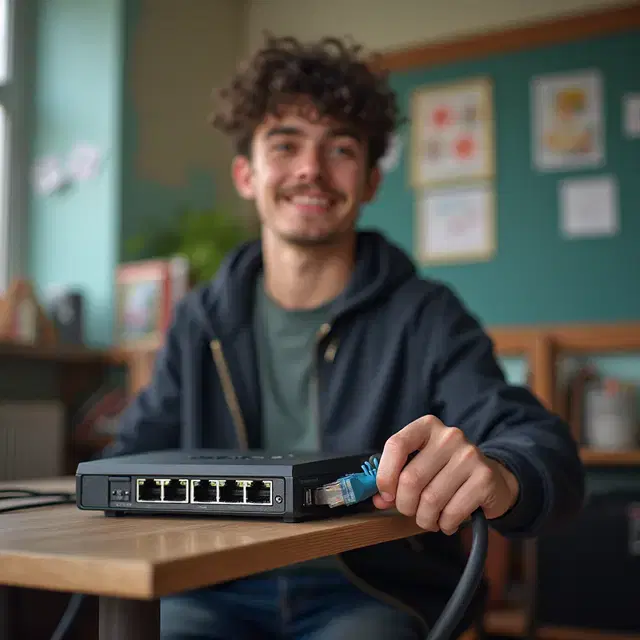 Zdjęcie tematu: Sieci komputerowe